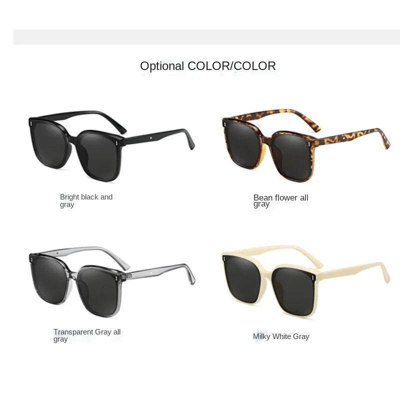 Vintage Square Sunglasses Women Oversized Sunglass Men Retro Black Sun Glasses Shades Goggle UV400  Oculos De Sol