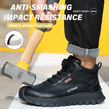 6KV Safety Shoes Fashionable Men's Insulated Are Waterproof  Puncture  Slip Resistant  Comfortable and Breathable