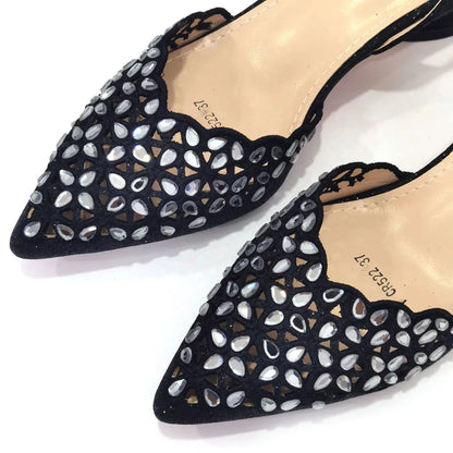Royal Blue Shoe And Bag With Elegant High Heels Shoes Italian Popular Design African Ladies Shoes Bag Set