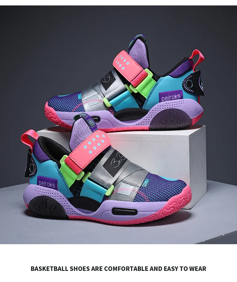 Kids Shoes Running Girls Boys School Casual Sports Tennis Sneakers Basketball Outdoor Lightweight Children Shoes Non-slip