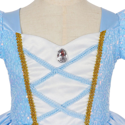 Girl Dresses Princess Cosplay Dress Up Costumes Carnival Party Princess Costumes Kids Birthday Dresses Party Dresses For Girls