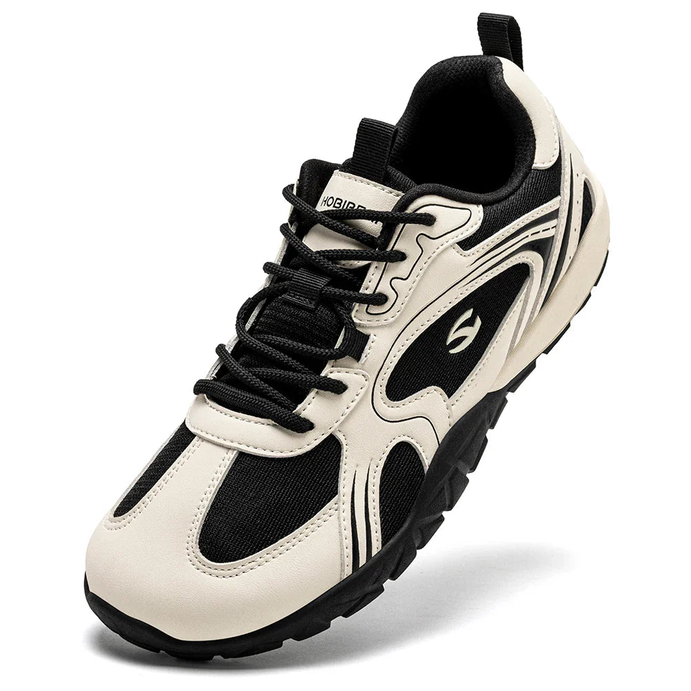 Unisex Wide Toe Barefoot Shoes Minimalist Retro Walking Sneakers Hiking Trail Running Shoes for Men Women