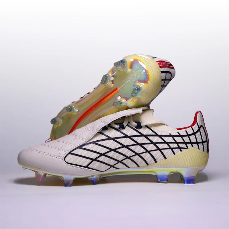 Professional Mens Soccer Shoes F50 Training Non-Slip Turf Soccer Cleats Boys TF/FG Football Sneakers Chuteira Campo 39-45