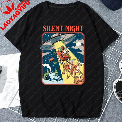 Let's Sacrifice Toby Horror Satanist Graphic Tops Unique Creative Cartoon Streetwear Unisex Scary Short-sleev Tee Ropa Hombre