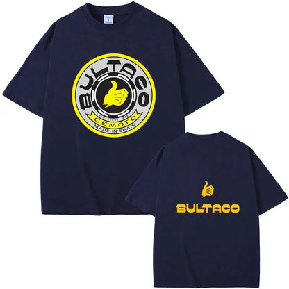 Hot Sale Bultaco Cemoto Motorcycles Printing T-Shirts 2025 Fashion Men Summer Short Sleeve 100% Cotton Bultaco Man T-shirt