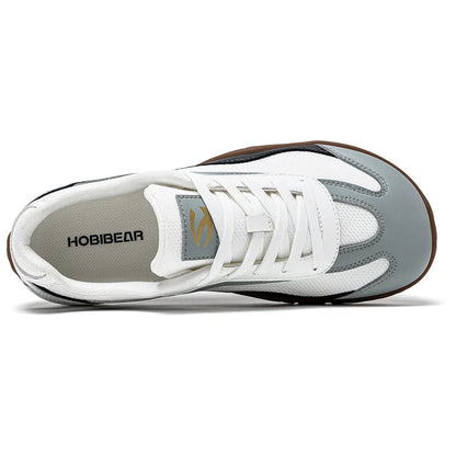 Barefoot Hiking Shoes Unisex Wide Width Trail Running Sneakers Zero Drop Artificial Leather Retro Walking Shoes