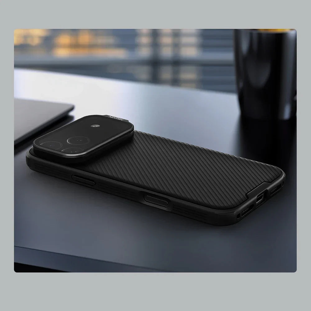 For iPhone 17 Pro Max Magsafe Case CamShield Prop With Foldable Protection Lens Stand Magnetic Cover For iPhone 17 Pro