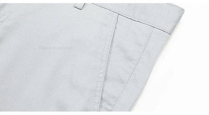 Business Pants Men Summer Clothes New Straight Classic Fashion Casual Long Pants Breathable Formal Trouser Male