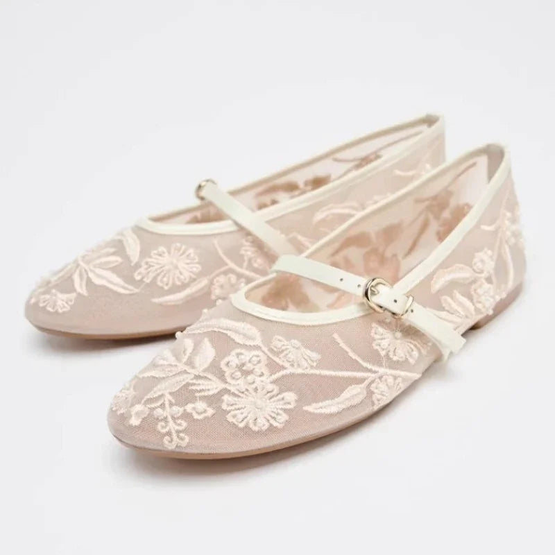 Summer Mesh Bow Designer Shoes for Women Comfortable Thin Heeled Sandals Elegant Slingbacks Women Pumps Wedding Dress High Heels