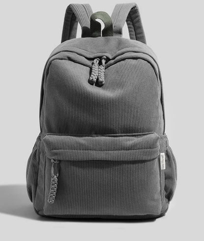 Personalized Backpack 2025 Soft Schoolbag shoulder straps Large Capacity Custom Unique Name Embroidered Corduroy Special Design