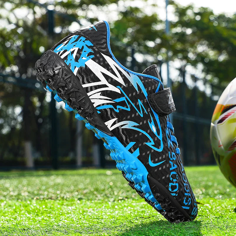 New Men Kids Soccer Shoes Non-Slip Football Boots Ultralight Cleats Match Grass Boys Professional Training Shoes Drop Shipping