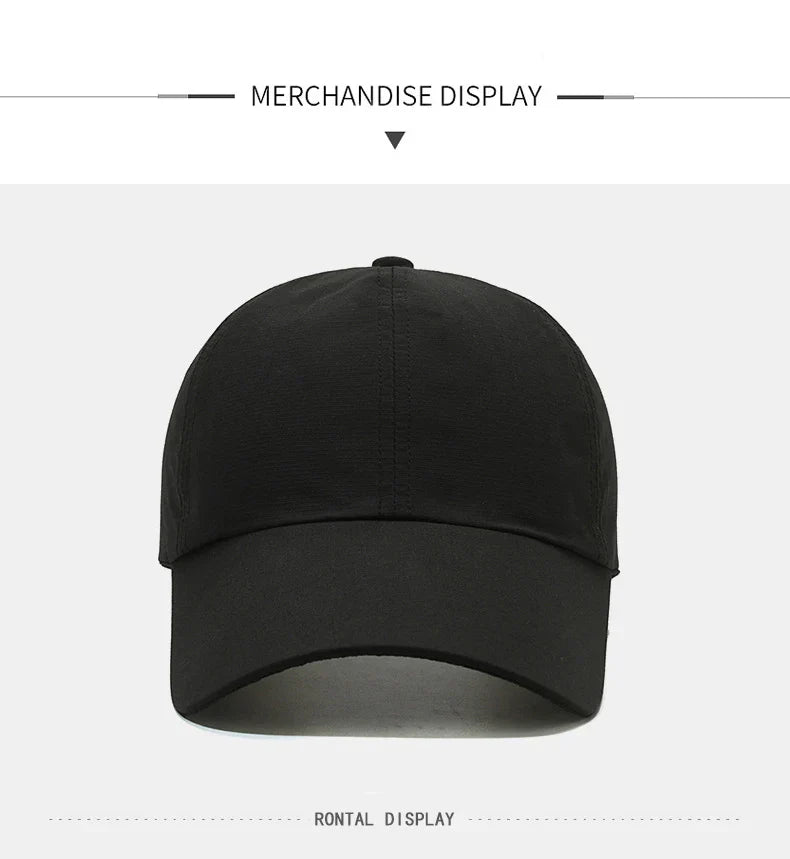 Summer New Ponytail Quick-Drying Sunscreen Hat Fisherman Hat Women Shade Cap Uv Protection Soft Top Hat