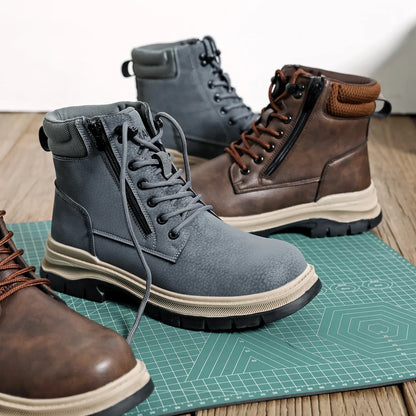New Non Slip Work Shoes Men Work Boots Indestructible Safety Shoes Steel Toe Shoes Puncture-Proof Sneakers Male Footwear Shoes