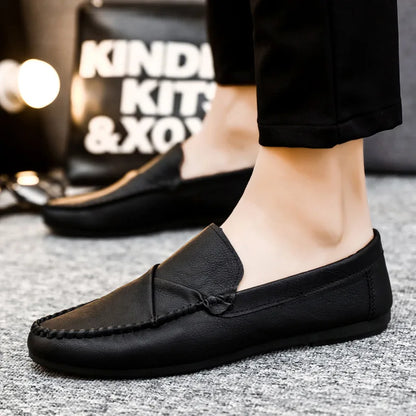 Men Shoes Loafers Casual Shoes Handmade Moccasins Men Comfortable Driving Shoes Sneakers Male Designer Design Footwear 2023
