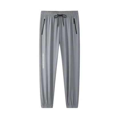 Men's Summer Running Pants Thin Ventilate Casual Sports Jogging Pants Fishing Football Man Hiking Gym Sweatpants Fashion Casual