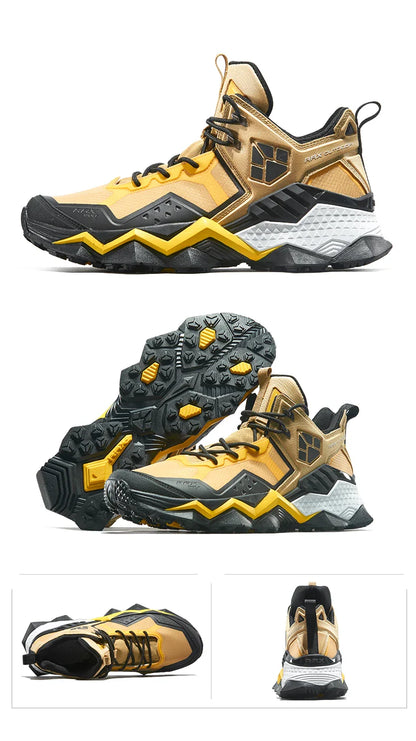 Men  Waterproof Hiking Shoes Breathable Hiking Boots Outdoor Trekking Boots Sports Sneakers Tactical Shoes
