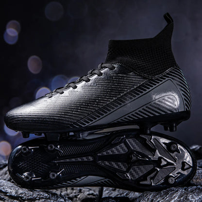 High Performance Adult Soccer Shoes Unisex for Outdoor Indoor Artificial Grass with Studs football shoes for boys  Sole spikes