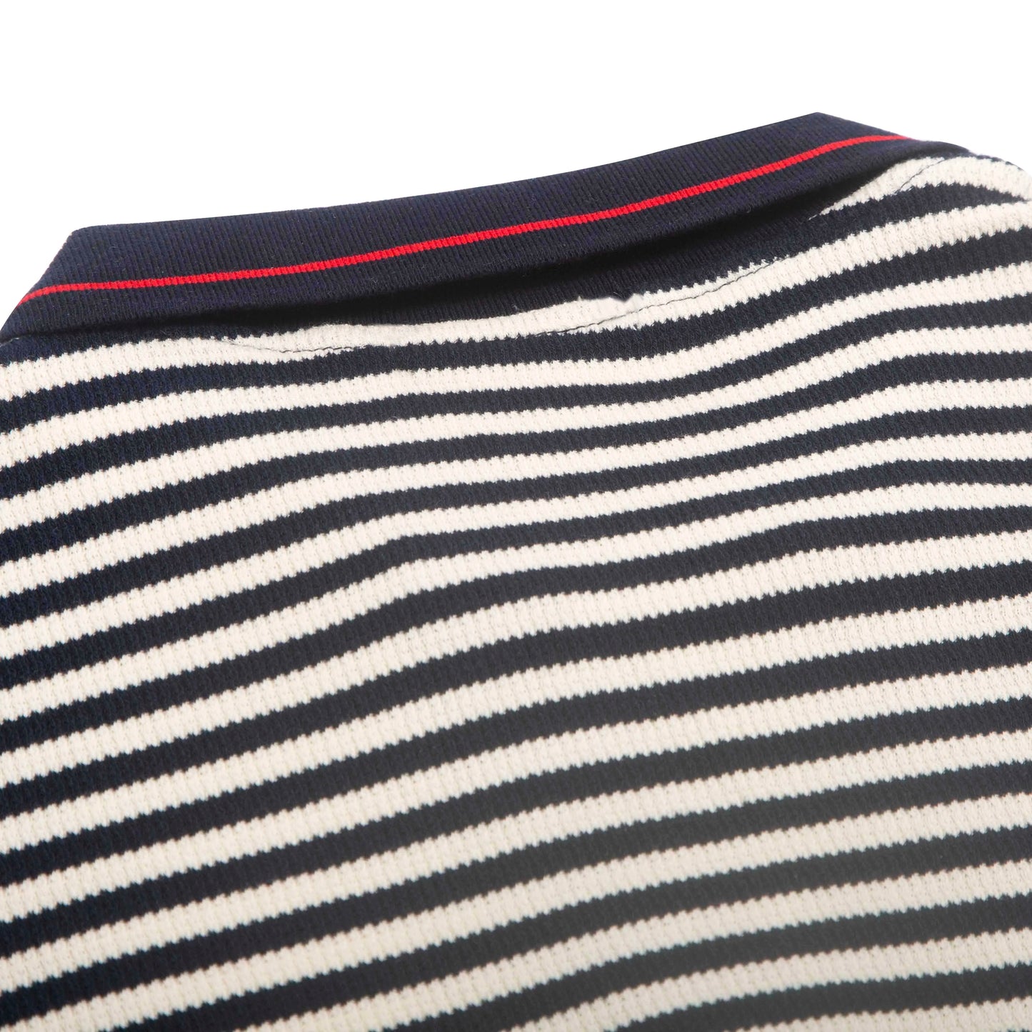 Women's T-shirt New Knitted Simple Stripe V-neck Women's Top