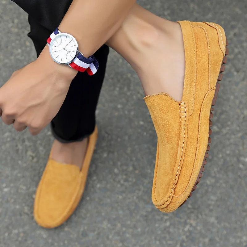 Leather Man Loafers Luxury 2022 Casual Shoes For Men Boat Shoes Handmade Men Slipon Driving Shoes Male Moccasins Zapatos