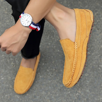 Leather Man Loafers Luxury 2022 Casual Shoes For Men Boat Shoes Handmade Men Slipon Driving Shoes Male Moccasins Zapatos