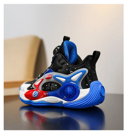 Children‘s Basketball Shoes Non-slip Waterproof Basketball Training Sneakers Boys Girls Cushioned Athletic Shoes Running Shoes