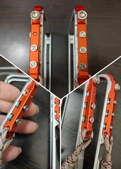 Cyberpunk Punk Mechanical Phone Frame Case For iPhone 17 Air 16 15 14 13 Pro Max Plus Aluminum Alloy Metal Shockproof Bumper