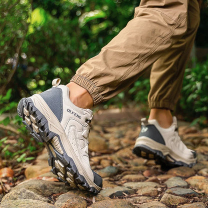 Tênis de Aventura PLUS SIZE Masculino Feminino Aderência Durável Antiderrapante Cadarço Conforto Ideal para Botas de Caminhada ao Ar Livre Calçados Masculinos