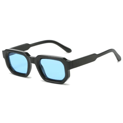 Fashion Blue Square Sunglasses For Women Men Retro Luxury Designer Clear Lens Sun Glasses Shades UV400 Eyeglasses