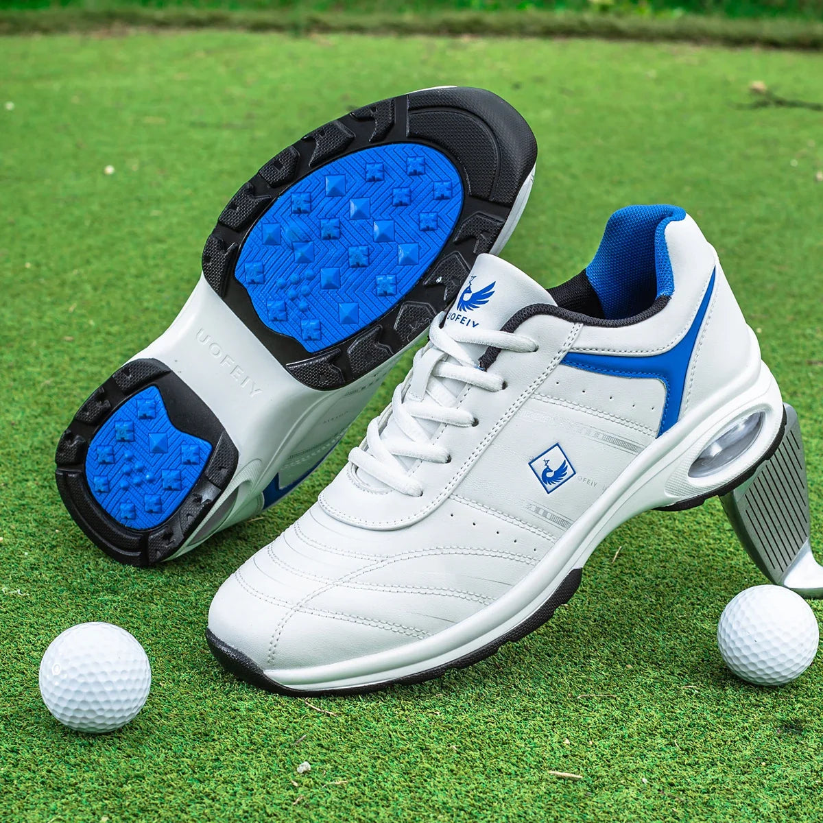 Men Golf Shoes Casual Breathable Waterproof Non-slip Golf Outdoor Training Shoes