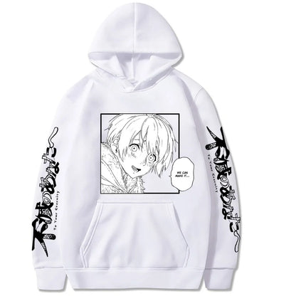 Japanese Anime Fushi We Can Make It To Your Eternity Men's Hoodie Sweatshirt Fashion Brand Design Pullover Fleece Streetwear Top