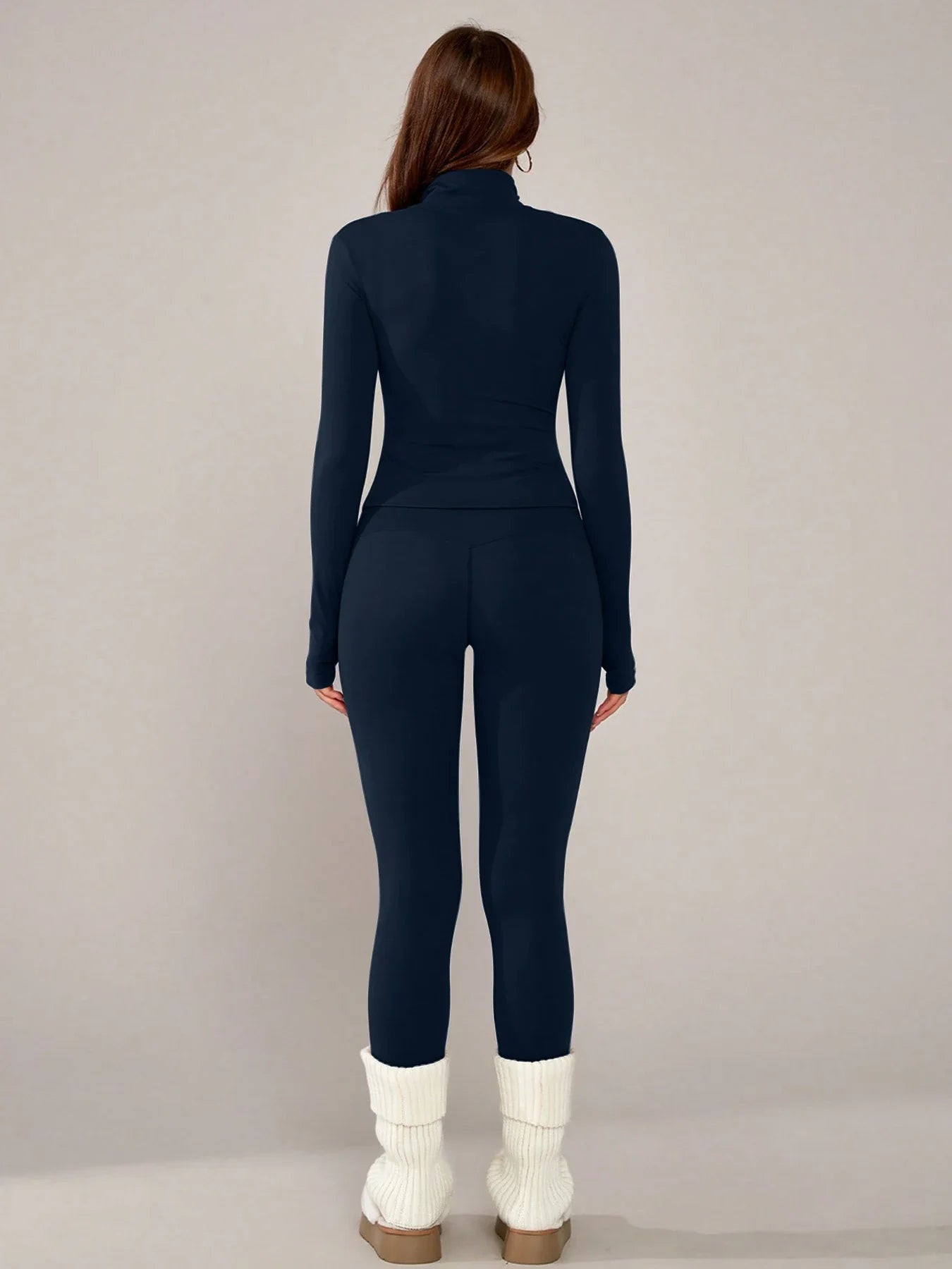 Yoga Set 2PCS Sports Outfits Women Clothes Fitness Tracksuit Gym Legging Workout Long Sleeved Female Bra Yoga Suit Sportswear