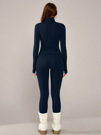 Yoga Set 2PCS Sports Outfits Women Clothes Fitness Tracksuit Gym Legging Workout Long Sleeved Female Bra Yoga Suit Sportswear