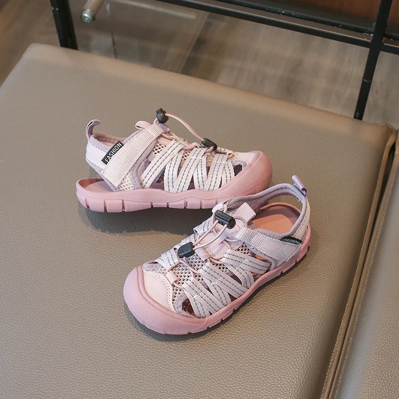 Summer Baby Girls Boys Sandals Children Barefoot Beach Sandals Non Slip Soft Sole Kids Casual Sneakers Outdoor Student Shoes