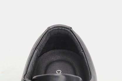 Men's Black Formal Dress Shoes Genuine Cow Leather Derby Shoes Pigskin Lined Ultra Soft Rubber Sole Formal Footwear