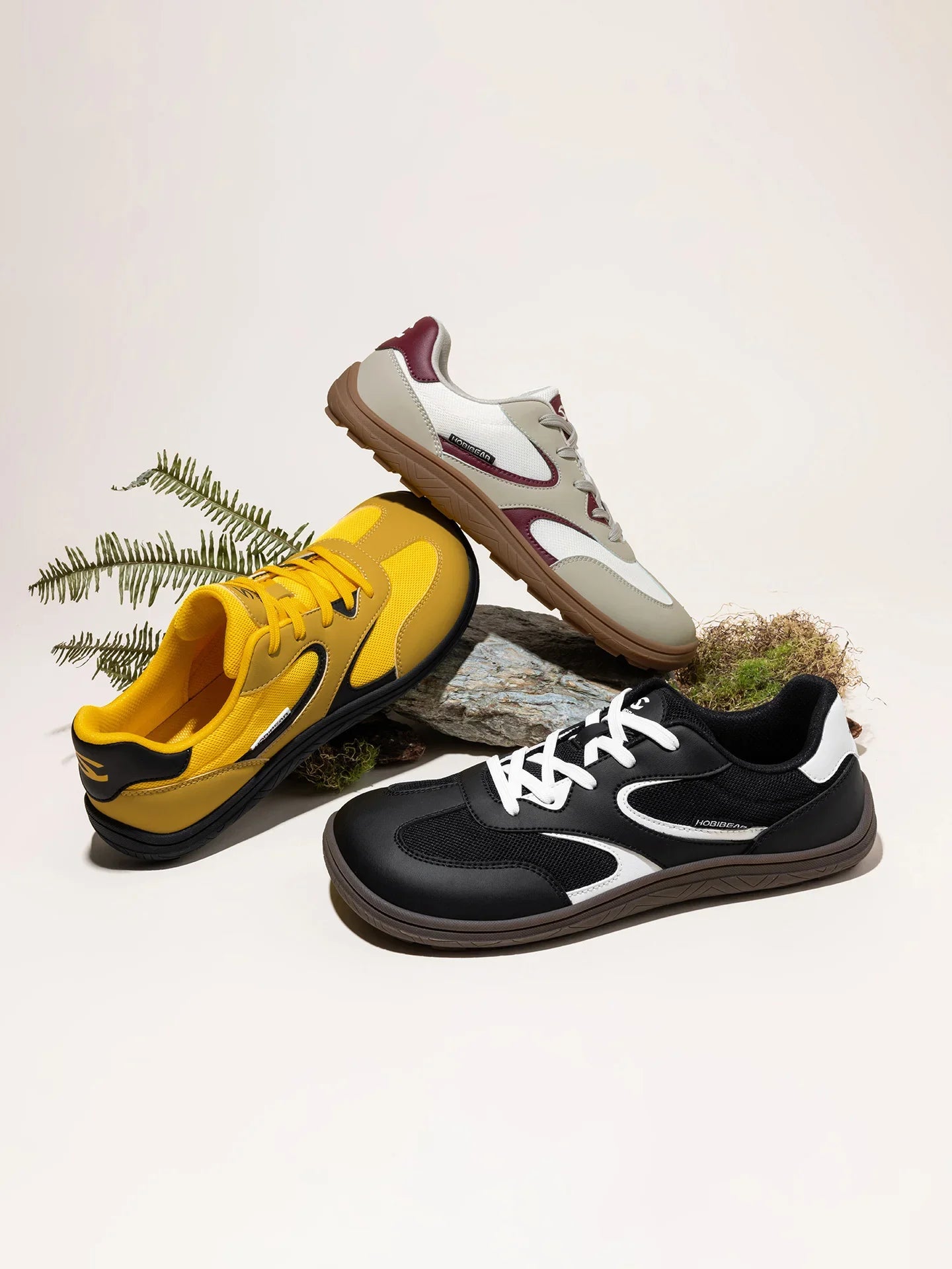 Unisex Barefoot Shoes Wide Width Minimalist Sneakers Zero Drop Classic Retro Outdoor Walking Shoes for Men Women