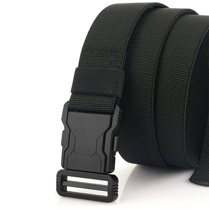 Tactical Waist Belt - Durable Automatic Buckle, Perfect for Outdoor Adventures, Unisex Accessories for Men and Women