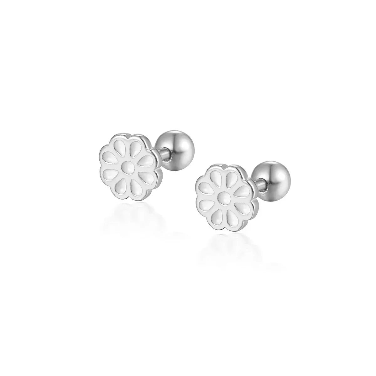 925 Sterling Silver Fashion Love Butterfly Romantic Star Crown Screw Stud Earrings for Women Ear Bone Piercing Jewelry