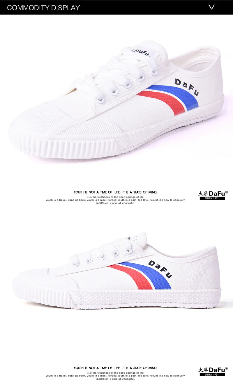 Original Kungfu Shoes Improved Version Sneakers Men Women All Black Shoes