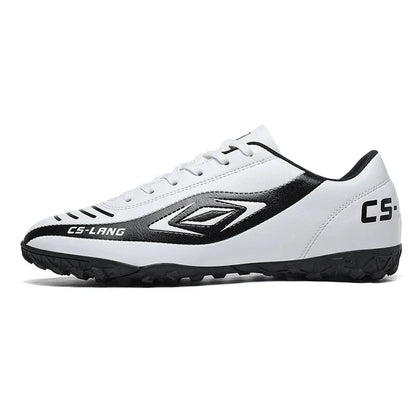 New Men Football Boots Breathable Professional Soccer Shoes Turf Outdoor Non-slip Long Spikes Adult Ultralight Training Futsal