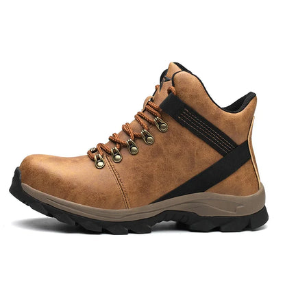 Safety Shoes Men Lightweight Sneaker Steel Toe Cap Shoes Anti-smash Puncture-Proof Work Safety Shoes Protective Boots Work Shoes