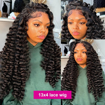 Loose Wave 13x6 HD Lace Frontal Wigs Loose Waves Wig Human Hair Brazilian Loose Deep Wave Curly Wigs Human Hair For Women