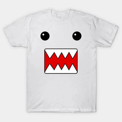 Animation Derivatives Pattern Printing T-shirt Men's 2025 Summer New Fashion Cotton Oversized Casual Streetwear