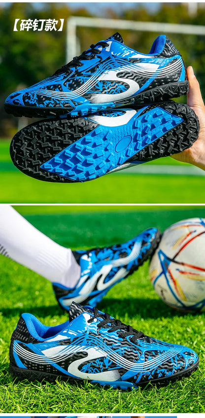 Football Boots Boys Professional  Soccer Shoes Kids Athletics Training Shoes Sports Shoe Girls Outdoor Spikes Chuteira De Campo