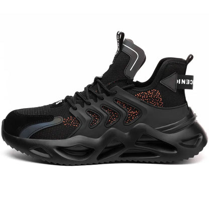 Work Sneakers Men Indestructible Safety Shoes Men Steel Toe Shoes Work Boots Men Puncture Proof Industrial Boots High Quality