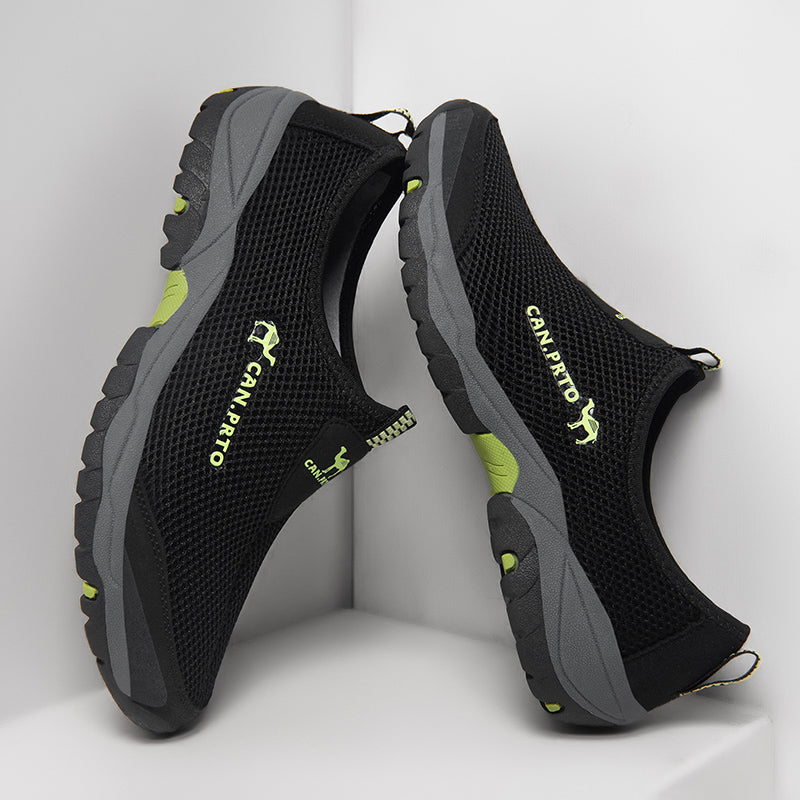 Fashion Summer Shoes Men Casual Shoes Mesh outdoor Breathable Slip-on Flats Men Sneakers Comfortable Water Loafers Zapatillas