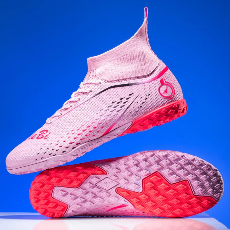New MenFootball Boots High-quality  Soccer Shoes Professional Outdoor FG/TF Non-Slip Soccer Cleats Training Shoes Ultralight