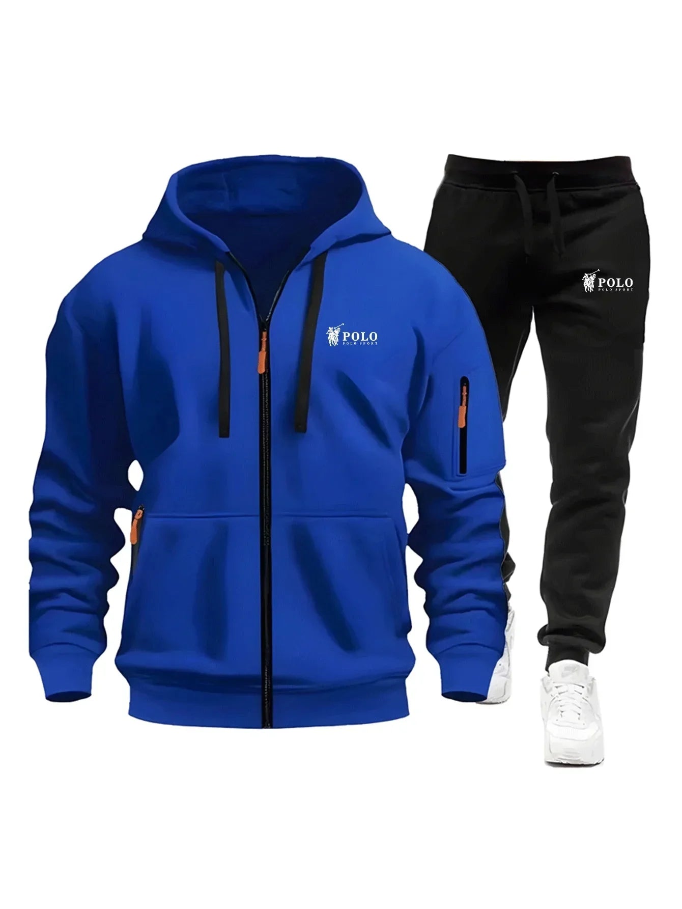 Zipper Sweatshirt Suit Sweatshirts for Men Daily Casual Hoodies Pants High Quality 2026 Sports Tracksuit Jogging Men's Clothing