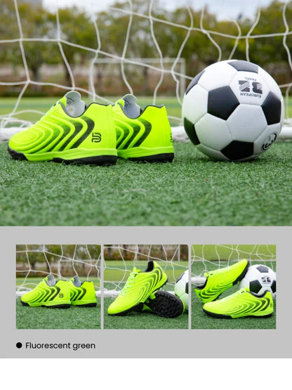 Men Professional Soccer Shoes Outdoor Anti-Slip Training Sport Shoes Male Light Leather Football Boots Chuteira Campo