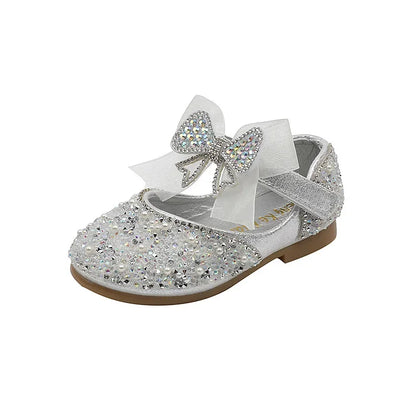 Girls Princess Shoes Children Party Dance Shoes Student Spring Autumn New Flats Kids Performance Shoes