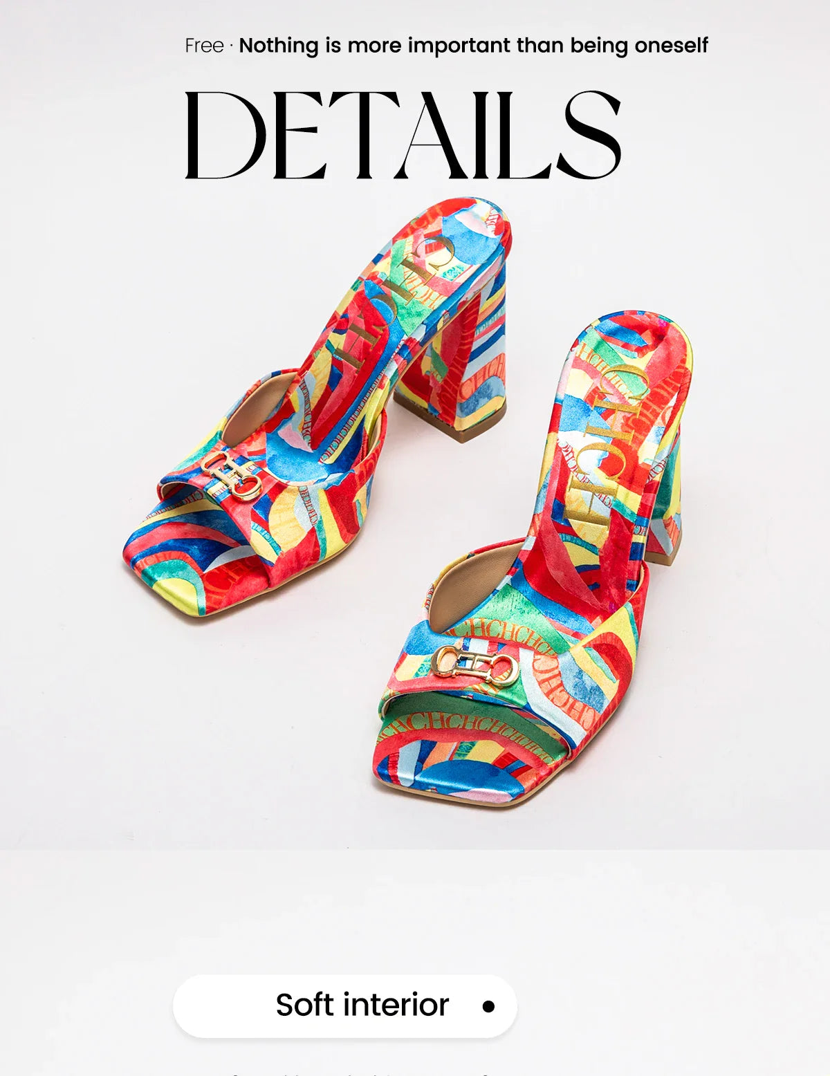 Woman shoes Thick Heel Sandals Square Open Toe Sliding Sandals students